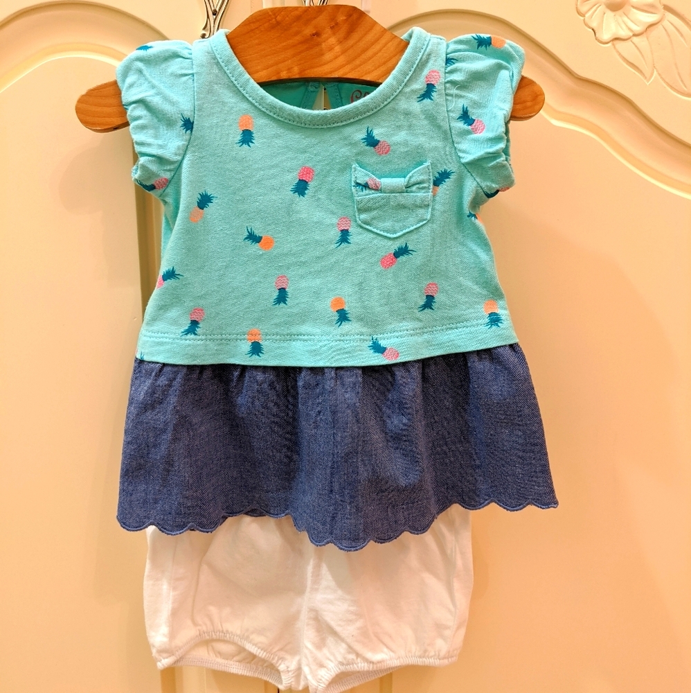 Cherokee Super Cute NB two piece